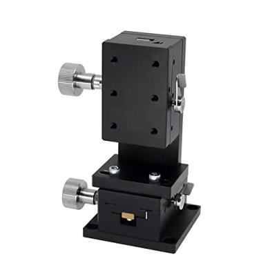 Imagem de Eixo XZ LWE4060 40 * 60 Rabo de Andorinha Ranhura Mesa Deslizante Manual Plataforma Rack E Pinhão Acionamento Botão de Alta Precisão Corrediça de Ajuste Fino