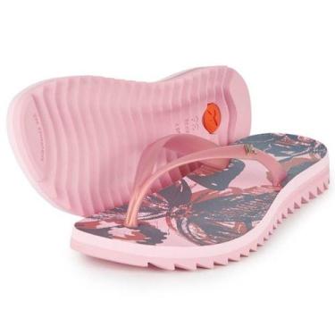 Imagem de Chinelo Kenner Ibiza Borboletas Feminino - Rosa, 36