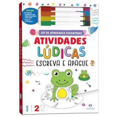 Imagem de Atividades lúdicas - Kit escreva e apague