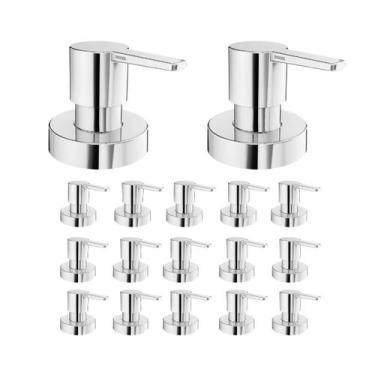 Imagem de Kit 20 Acabamento P/ Registro Gali 1/2, 3/4 E 1 Docol