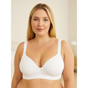 Imagem de Sutiã Plus Size com Alças Acolchoadas de Espuma Super Reforçado Susten