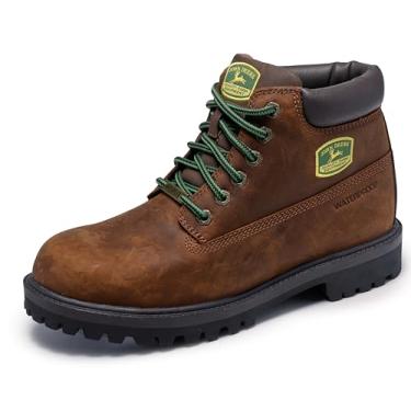 Imagem de Skechers Bota industrial masculina Sergents Dozer, Brn, 11.5 X-Wide