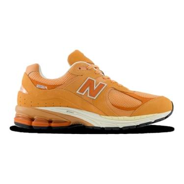 Imagem de New Balance Tênis masculino 2002, tênis esportivo, Laranja/branco, 38