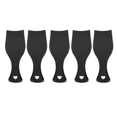 Imagem de CUOFYUNL 5 peças Placa de tintura de cabelo profissional portátil resistente ao deslizamento Placa de destaque de cabelo para salão de beleza doméstico