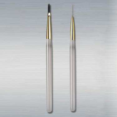 Imagem de Pincel de pintura de arte de unhas, caneta de linhas de acrílico, pincéis de aquarela para desenho de borboleta, design de borboleta, gel UV, ferramentas de manicure com design DIY