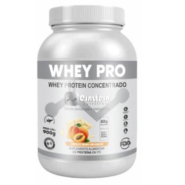 Imagem de Whey Protein 900g Chocolate com Damasco Einstein Nutrition