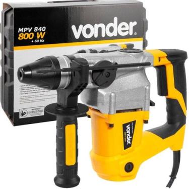 Imagem de Martelete Perfurador e Rompedor 800 watts 4 joules com maleta SDS Plus