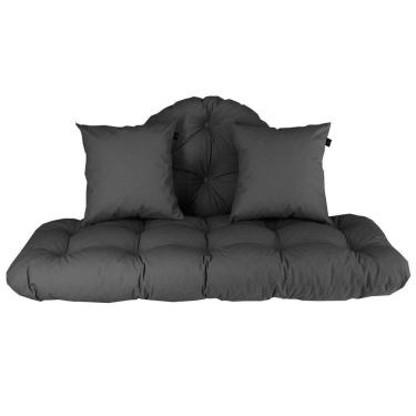 Imagem de Almofadas Impermeável Cadeira De Balanço Suspenso Ninho Dohler Grafite