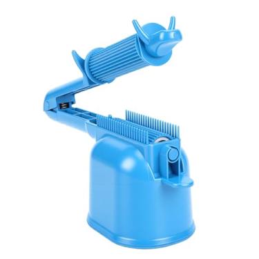 Imagem de Brrnoo Escova de Rolo Aplicadora Automática de Coloração de Cabelo, Aplicador de Creme de Tintura de Cabelo Com de Rolo de Turbina para Cobertura Uniforme, Com Alça Ergonômica para