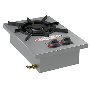 Imagem de Fogão 1 Boca de Embutir Baixa Pressão 1qd 30x30 Inox Sl13037-i Itajobi