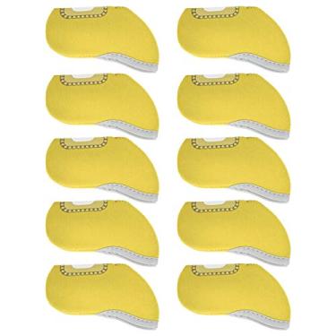 Imagem de KIMISS 10 Peças Capas de Cabeça de Neoprene Com Janela Transparente-protetor de Clube de Ferro para Canhotos e Destros (#1)