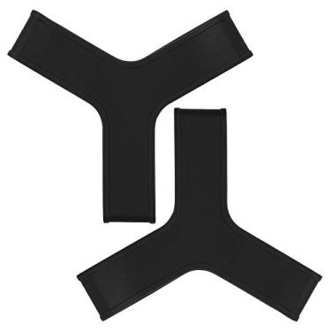 Imagem de 1 Par de Aletas Pé Mantenedores Grifos Cintas para Natação Snorkeling Mergulho Scuba Silicone Premium Borracha Elástico Fixação