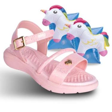 Imagem de Sandália Infantil Feminina Fivela Kidy Delicada 1921084, 1921084 nude,