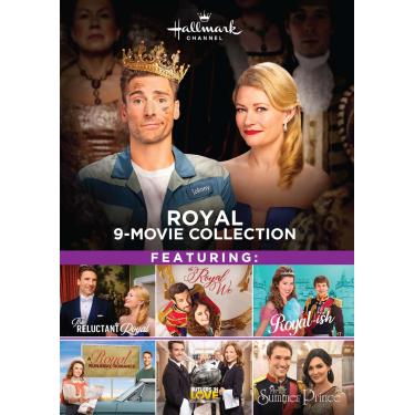 Imagem de Hallmark Royal 9-Movie Collection with Four 2.5" x 3.5" Collectible Trading Cards [DVD]