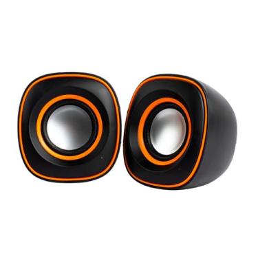 Imagem de Caixa de Som Multimídia para Computador Informática Cor:Laranja