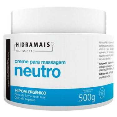 Imagem de Creme para Massagem Neutro Hidramais Profissional 500g-Unissex