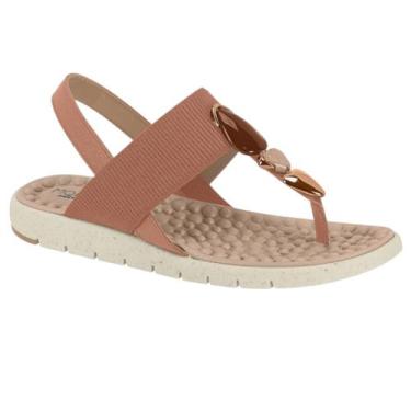 Imagem de Sandália Feminina Ortopédica Modare 7162.226, Argila, 35