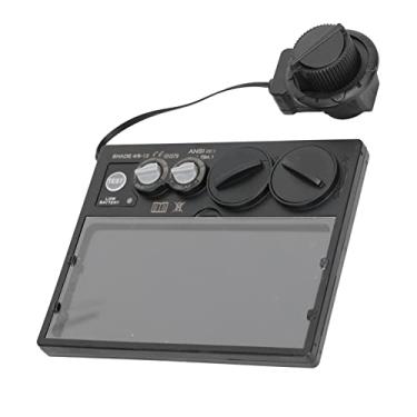 Imagem de Cryfokt Lente de Soldagem Com Escurecimento Automático, Lente de Soldagem PP Ajustável de Alta Sensibilidade para Trabalho Industrial de Soldador