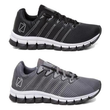 Imagem de Kit 2 Tênis Para Corrida e Academia Masculino Super Leve e Macio-Masculino