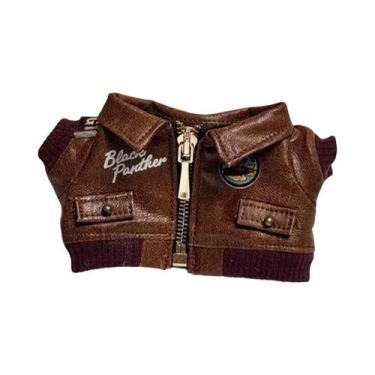 Imagem de Jaqueta Retro Marrom Para Boneca Labubu, Roupa Da Moda, Presente Para 