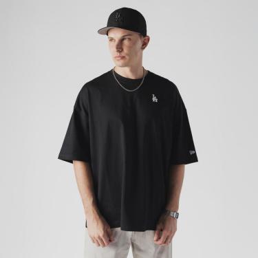 Imagem de Camiseta New Era  Oversize Los Angeles Dodgers MLB Preto-Masculino