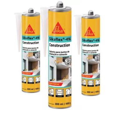 Imagem de Selante Elástico Sikaflex-1a Plus Cinza 300ml Poliuretano para Vedação