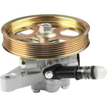 Imagem de Bomba de direção hidráulica com polia compatível com Acura MDX 3.5L 3.7L e Honda Pilot 3.5L 2005-2008 e Odyssey 3.5L 2005-2010 Substituir para OEM 21-5442, 56110-RGL-A03, 56110-PVJ-A01