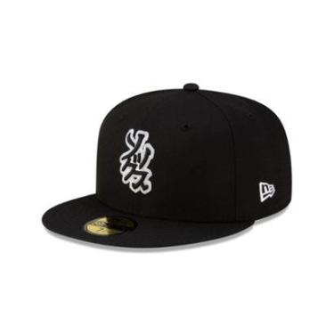Imagem de BONE NEW ERA 59FIFTY CHICAGO WHITE SOX MLB HYPERFLY PRETO-Masculino