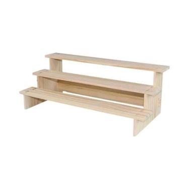 Imagem de Suporte Expositor De Joias De Madeira Multicamadas Para Doces E Cupcak