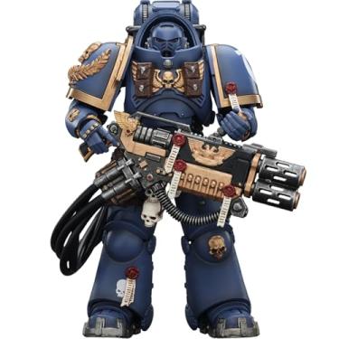 Imagem de JOYTOY Warhammer 40k Space Marine 2, Ultramarines Heavy Artificer Armor with Relic Multi-Melta 1/18 Action Figure Collect and Display Model