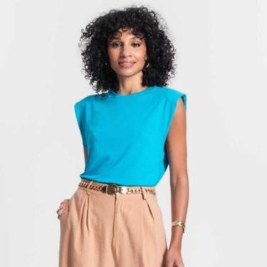 Imagem de Regata Feminina Ombreira Fixada Viscotorcion-Feminino