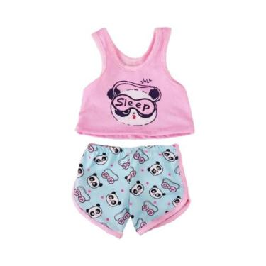 Imagem de Conjunto De Pijamas Para Boneca De 43CM, Roupas De Estilo Variado Para