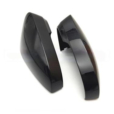 Imagem de Porta Lateral Do Carro Espelho Retrovisor Capa Escudo Preto Compatível Com Skoda Kodiaq/Karoq 2017-2021