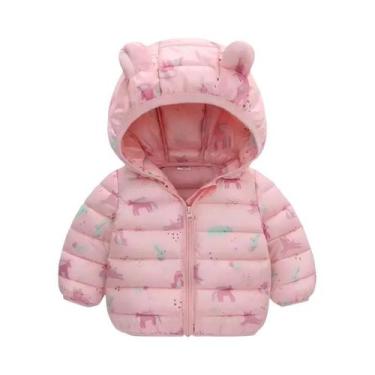 Imagem de Jaqueta De Inverno Com Capuz Para Meninos E Meninas, Quente, Com Zíper