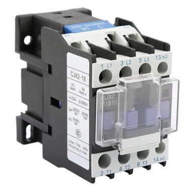 Imagem de Bobina AC 220V AC Contator AC CJX2-1810 Distribuição Motor Starter Relé Placa de Fiação Frontal Potência Trifásica 32A