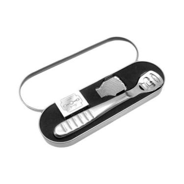 Imagem de Removedor De Calos Em Aço Inoxidável, Ferramenta De Pedicure, Lixa Par