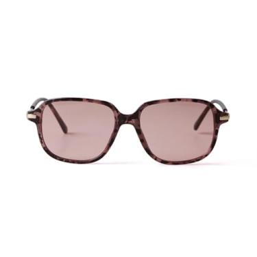 Imagem de Óculos de Sol Vintage Femininos Retrô Tartaruga, Óculos de Sol Femininos Fashion UV400 Unissex (C5 tartaruga rosa)