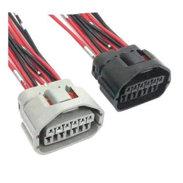 Imagem de SSXLSMYXGS 1/5 conjuntos de cablagens de bloqueio de mudança de caixa de velocidades à prova d'água de 10 pinos MG641288-4 7283-8700-30 SSXLSMYXGS(10p female A B,1 set)