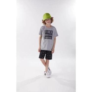 Imagem de Conjunto Infantil Manga Curta Menino Pulla Bulla Ref. 47881-Masculino