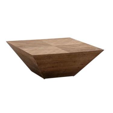 Imagem de Mesa de centro nórdica simples mesa de centro de madeira maciça sala de estar escritório pequeno apartamento mesa de centro quadrada mesa de quarto