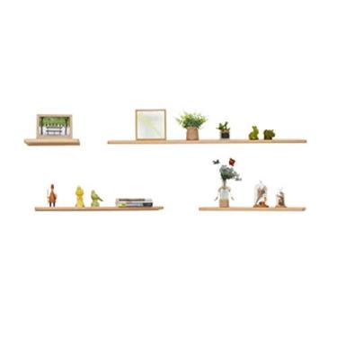 Imagem de Porta-revistas prateleiras flutuantes, prateleiras decorativas montadas na parede, organizador de prateleira, conjunto de 4 para sala de estar, quarto, cozinha, banheiro