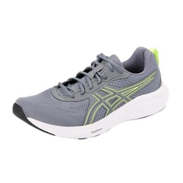 Imagem de ASICS Tênis de corrida masculino Gel-Contend 9, Cinza, amarelo, 37