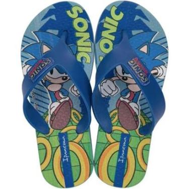Imagem de Chinelo Infantil Menino Kids Sonic Play Conforto Ipanema-Masculino