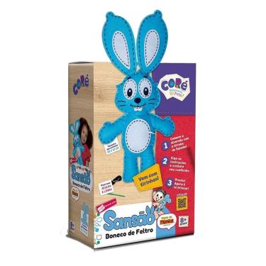 Imagem de Kit Boneco de Feltro Sansão Turma da Monica - Coré