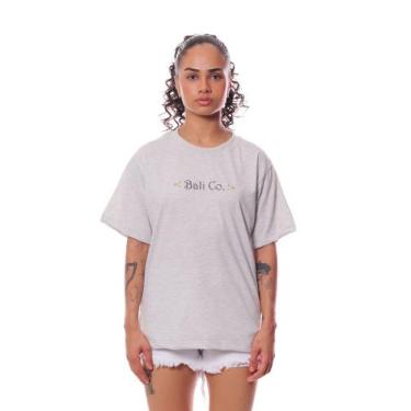 Imagem de Camiseta Bali Company Fem Céu Estrelado, Mescla claro, m