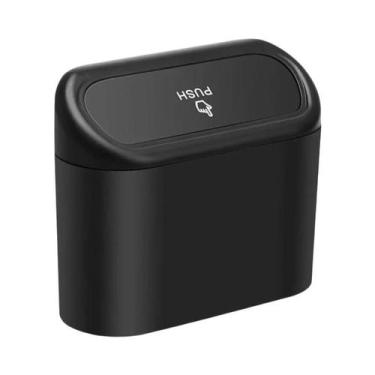 Imagem de Lixeira Suspensa Para Carro Com Tampa Em ABS, Armazenamento Interior P