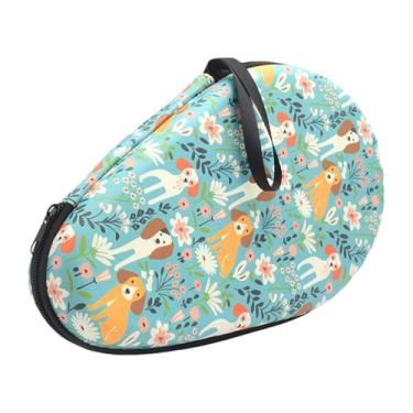 Imagem de kowaku Estojo para raquetes de pingue-pongue, estojo para raquete de tênis de mesa, bolsa de armazenamento leve para competições internas e externas, Verde