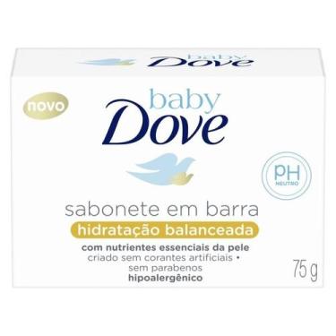 Imagem de Sabonete em Barra Baby Dove Hidratação Balanceada 75g, 1, 75g