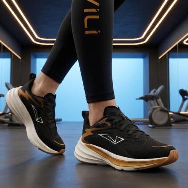 Imagem de Tênis Feminino Vili Ace Corrida Caminhada Academia, Ptogol, 38