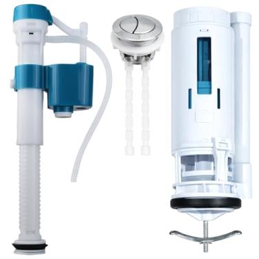 Imagem de Kit Universal Caixa Acoplada Monobloco Descarga Completo Vaso Sanitário Banheiro Fácil Instalação